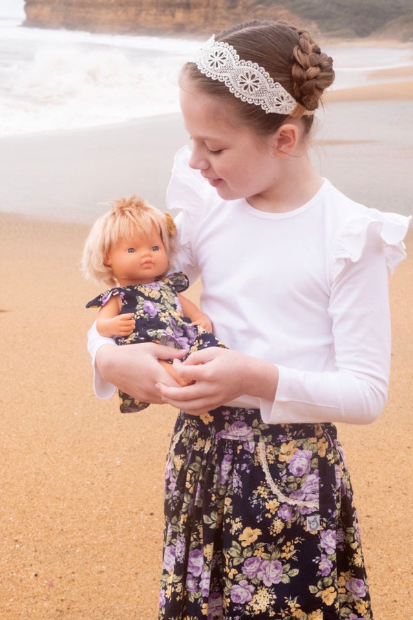 Pocket Skirt | Claire in Purple