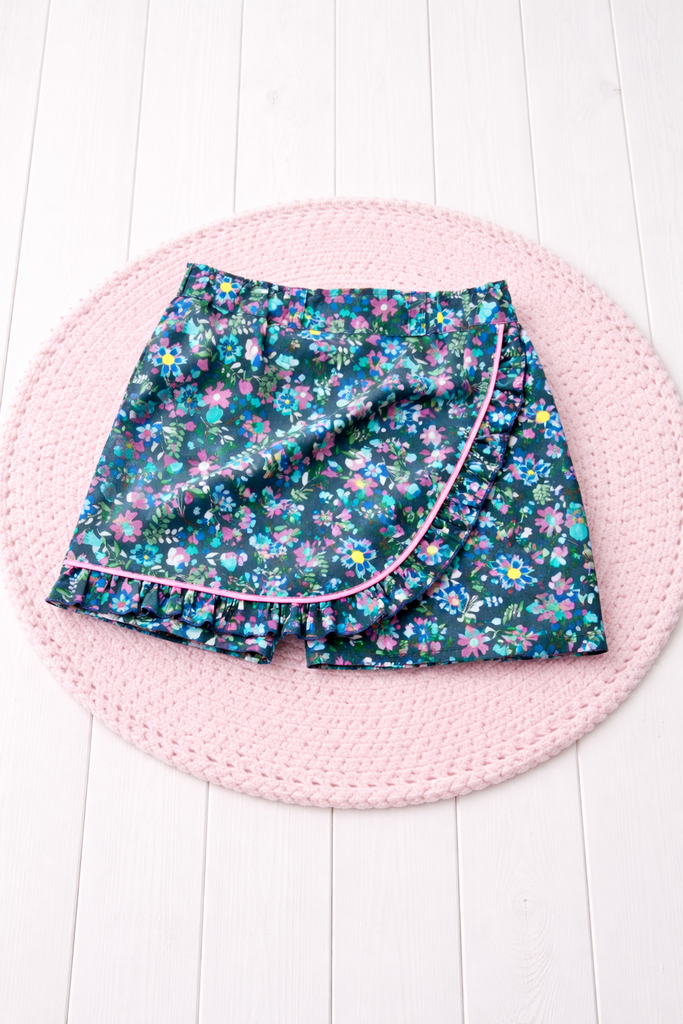 Skort | ‘Whispering Dreams’ in Teal