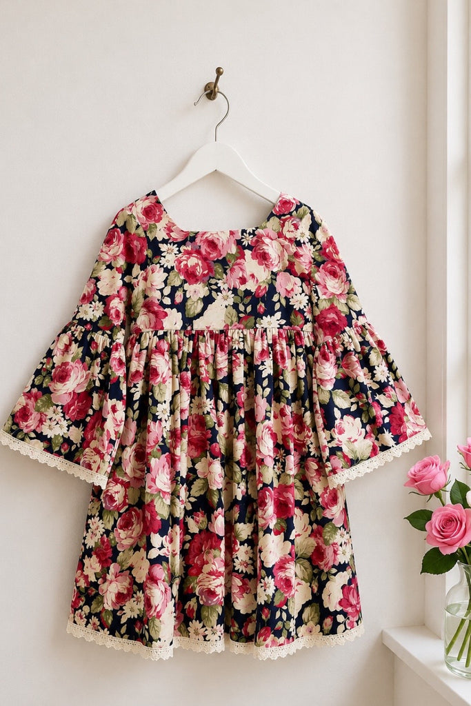 Boho Dress | ‘Blossoming Blooms’ ~ Sz 7