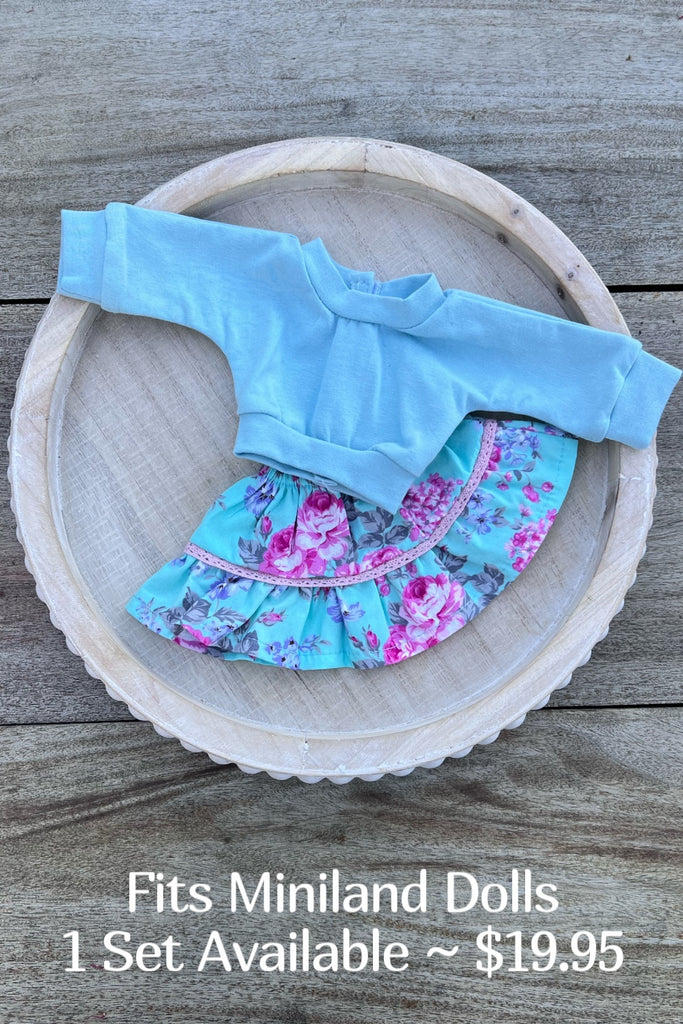 For Elise | Two-Piece Dolly Clothing Set