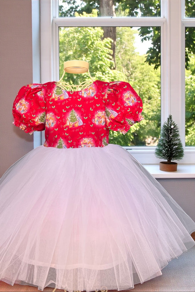 For Bianca ~ Sz 5 | 🎄Christmas 🎄 Princess Tulle Dress ‘Winnie & Friends’ Christmas’