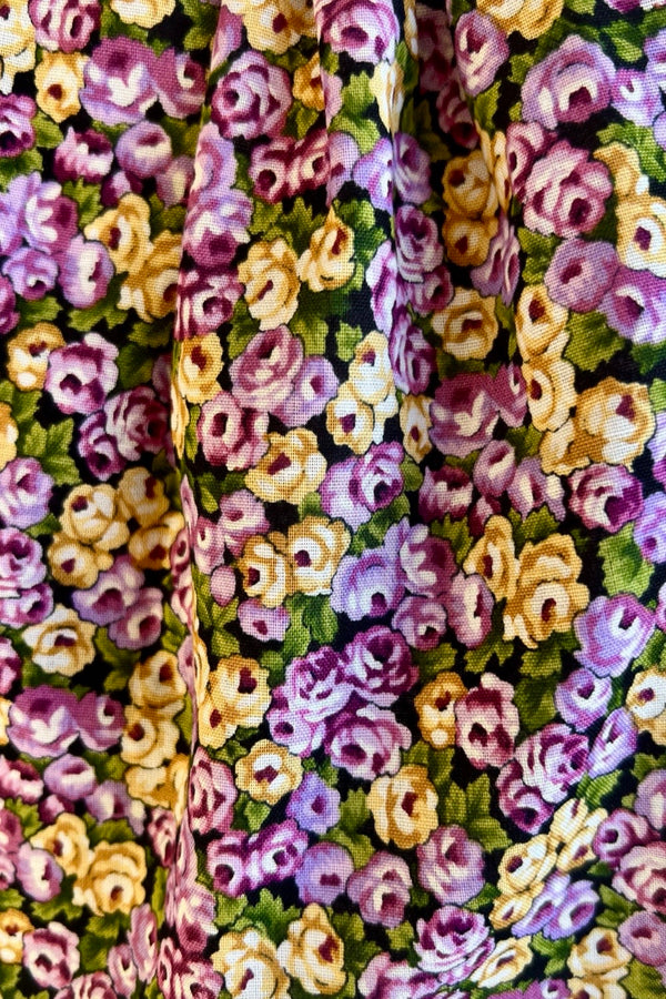 Pocket Shorts | ‘Ditsy Floral’ in Purple ~ Sz 1 to 5