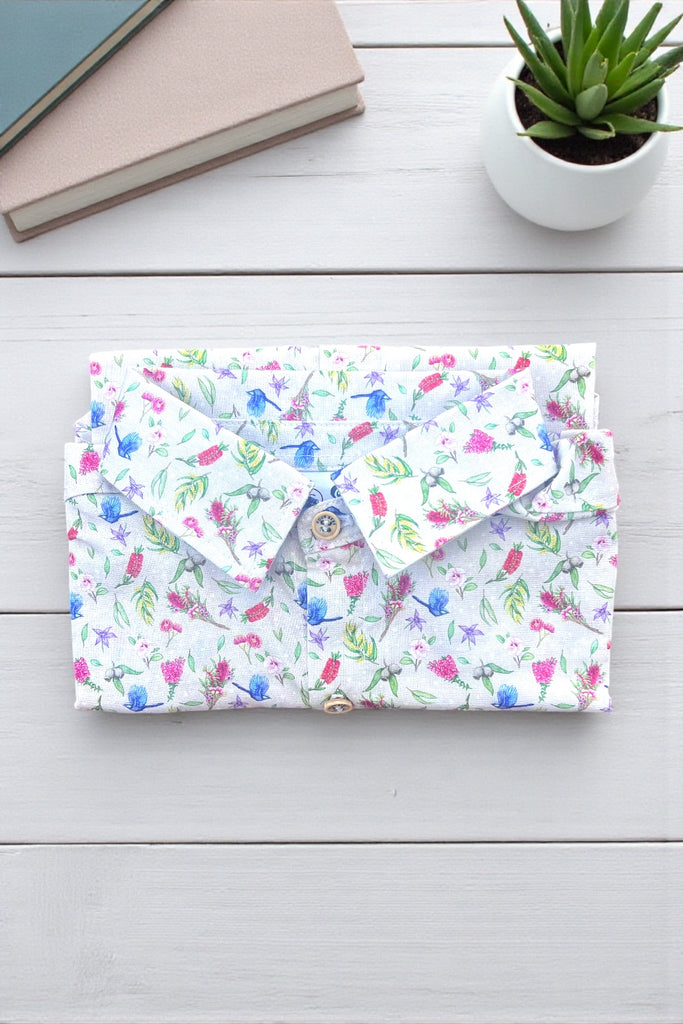 Custom For Anne-Marie | Button Shirt | Australian Native Flora ~ Sz 8