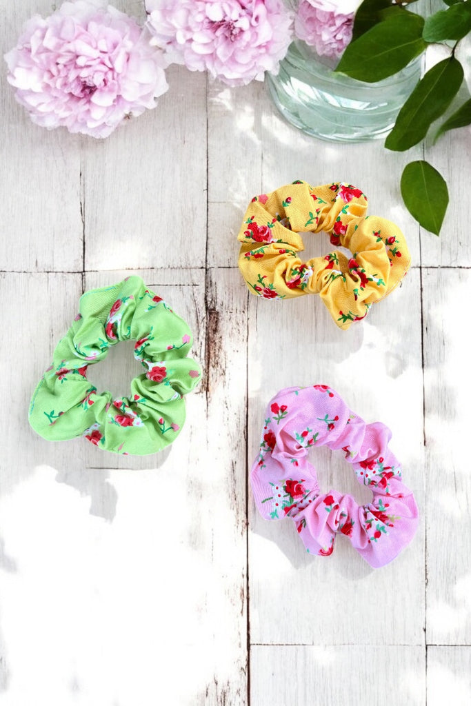 Set of 3 Scrunchies | ‘Pam Kitty’