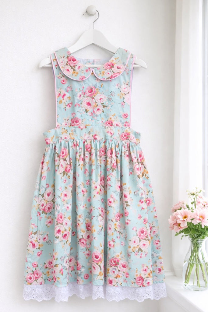 Monaco Dress ‘Serafina Rose Garden’ OOAK ~ Sz 8