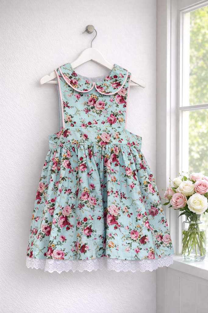 Monaco Dress | ‘Erin’ in Blue ~ Sz 3