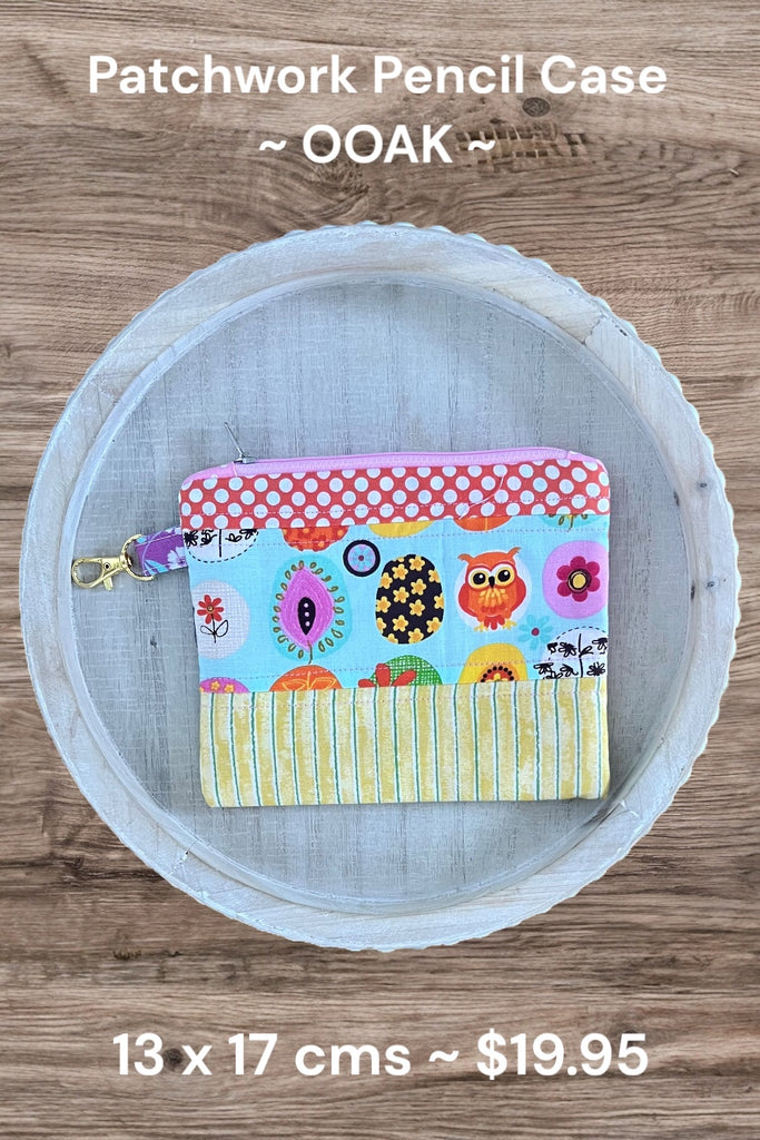 For Bess | Patchwork Pencil Case
