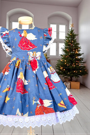 Christmas Ornaments Eleanor Rose Christmas Dress Scrunchie