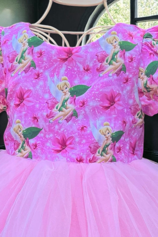 Princess Tulle Dress
‘Tinkerbell’ in Pink ~ Sz 3