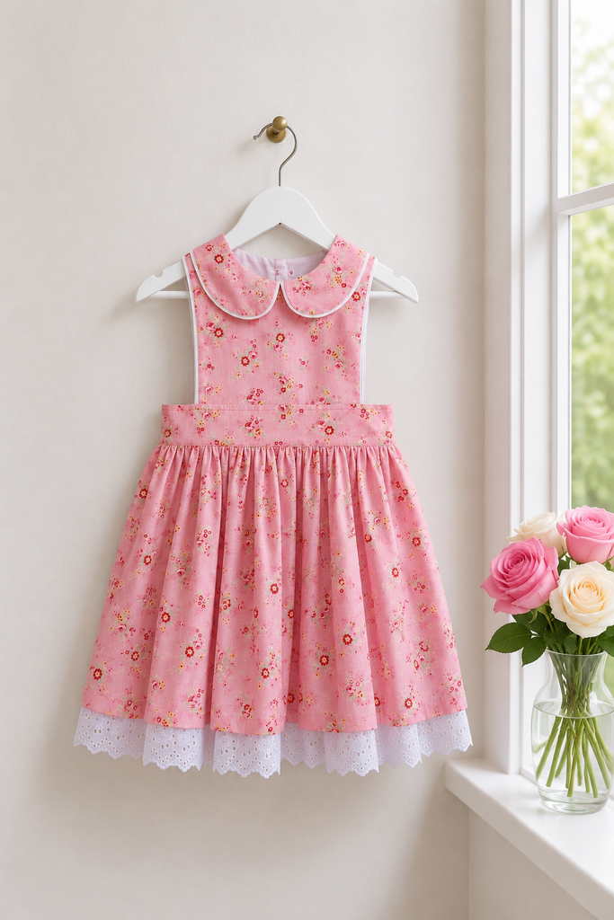 Monaco Dress
Antique Flower in Pastel
By Lecien
OOP & Very Rare
OOAK ~ Sz 4