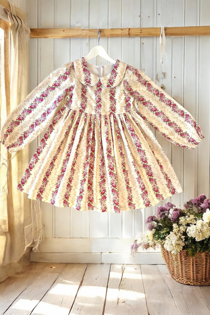 Rose Bay Dress
‘Roses Treillis’
OOAK ~ Sz 10