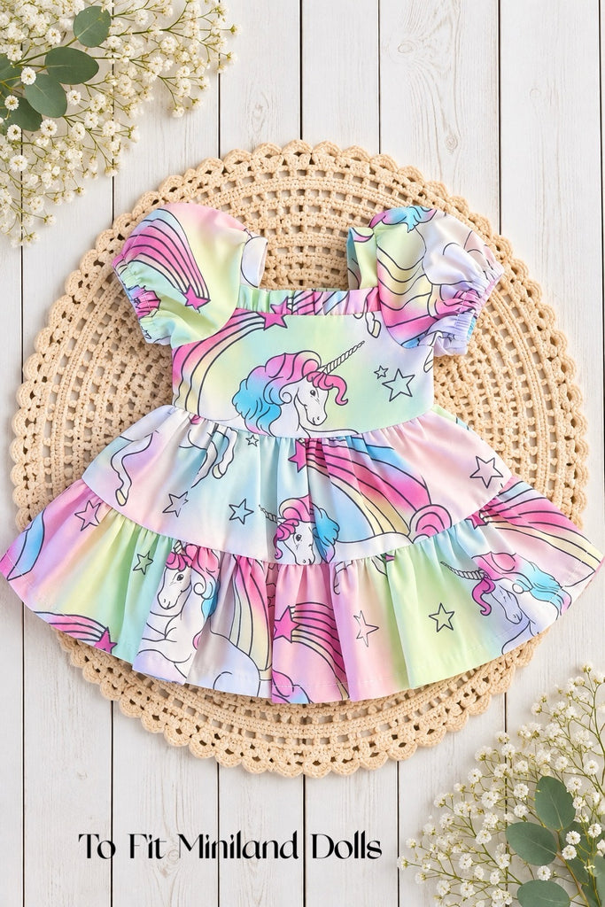 For Stephanie | Dolly Dress | To Fit Miniland Dolls