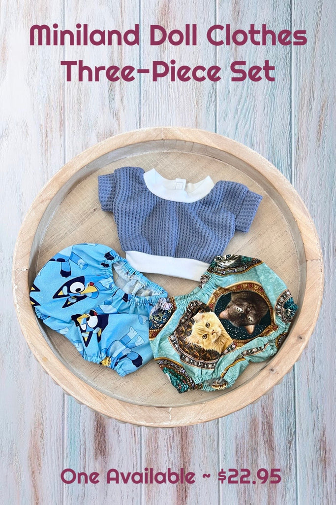 For Cathy Hodge | Three-Piece Dolly Clothing Set