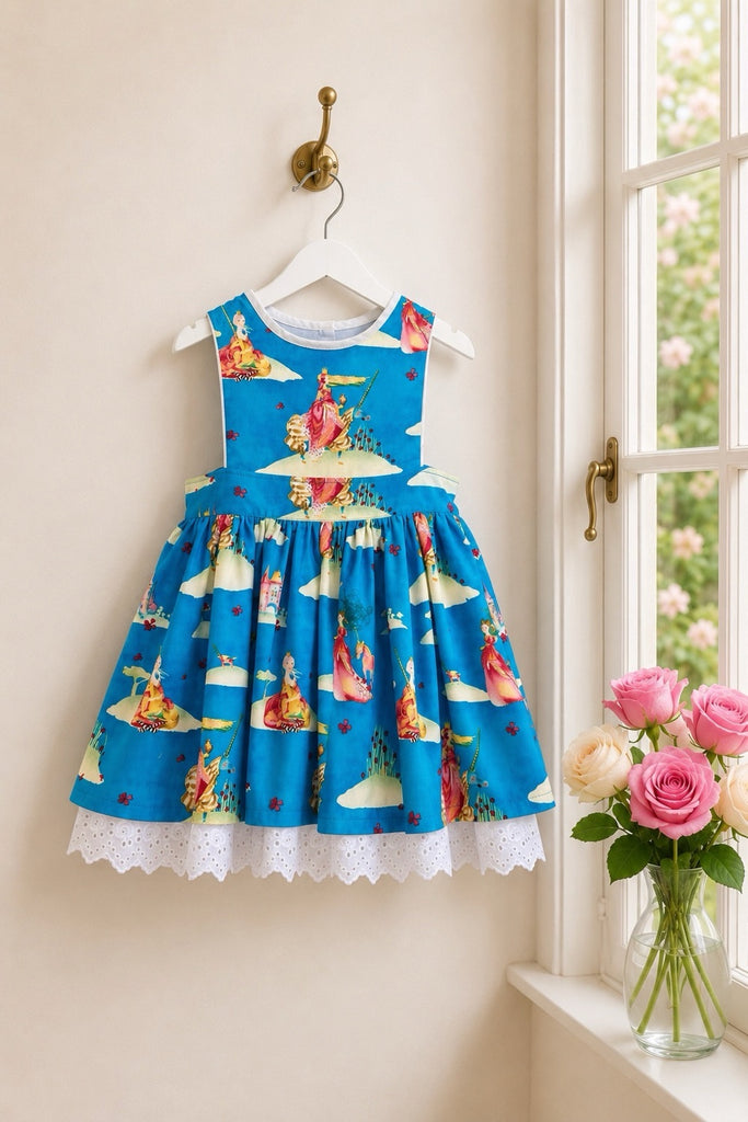 Geneva Pinnie Dress | ‘Bloom’ by Masha D’yans For Clothworks | Sz 3,5