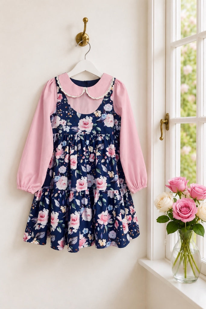Bayview Dress | ‘Evening Rose’ | OOAK ~ Sz 7