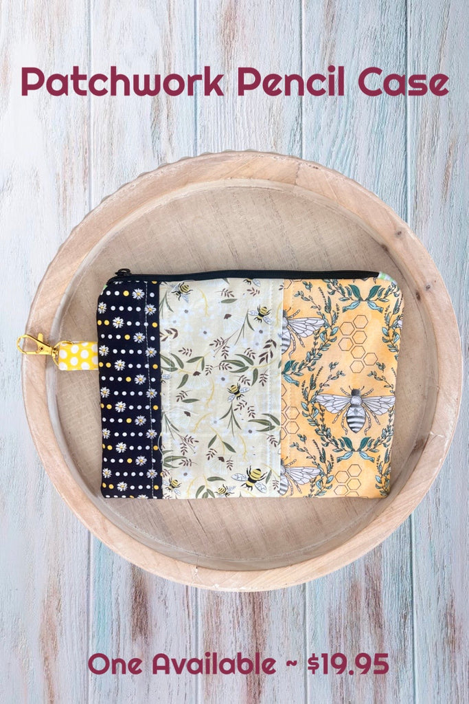 For Samara | Patchwork Pencil Case