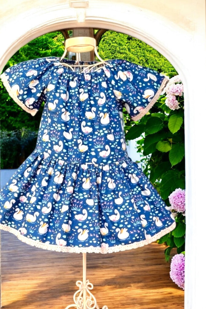 Vintage Seaside Dress
‘Swan Love’
