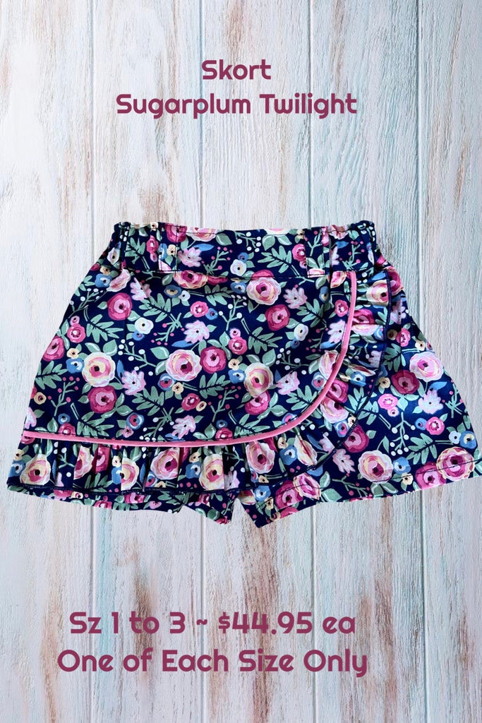 For Jessica Hodgkins ~ Sz 3 | Skort | Sugarplum Twilight