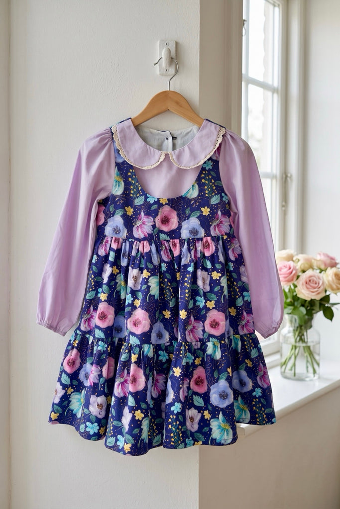For Yvonne | Bayview Dress
'Starlight Meadow'
OOAK ~ Sz 4