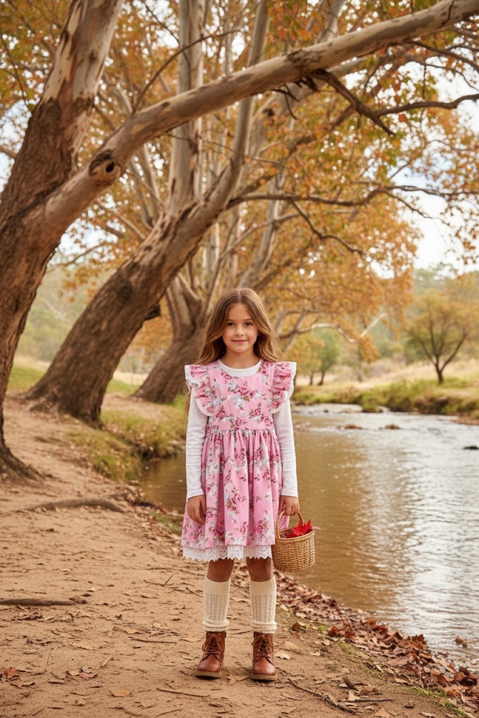 Charlotte Emma Dress | ‘Isla Rose in Pink’ ~ Sz 6