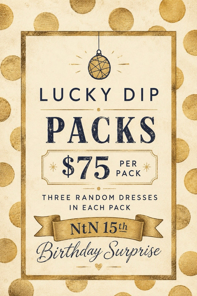 Lucky Dip Pack -  Three Random Dresses in Each Pack | Sz 1 to 10