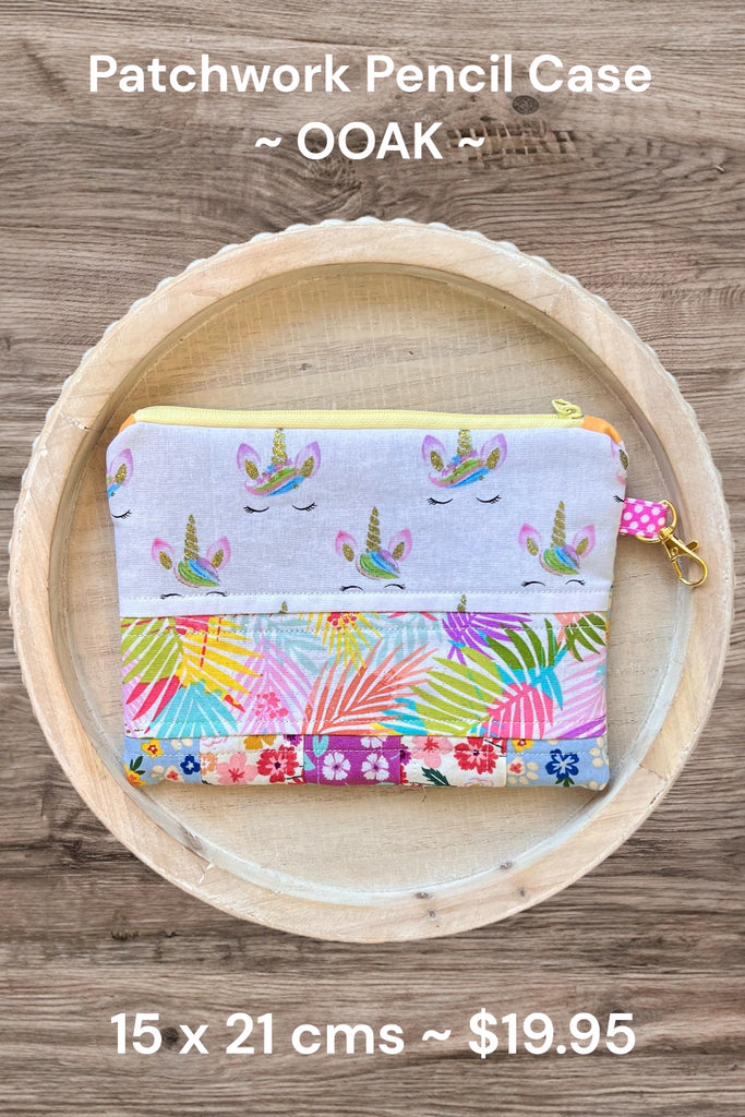 For Vanessa Jensen | Patchwork Pencil Case