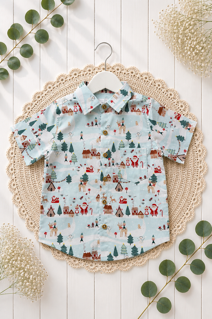 🎄Christmas🎄
Button Shirt
‘Fun in the North Pole’ ~ Sz 8