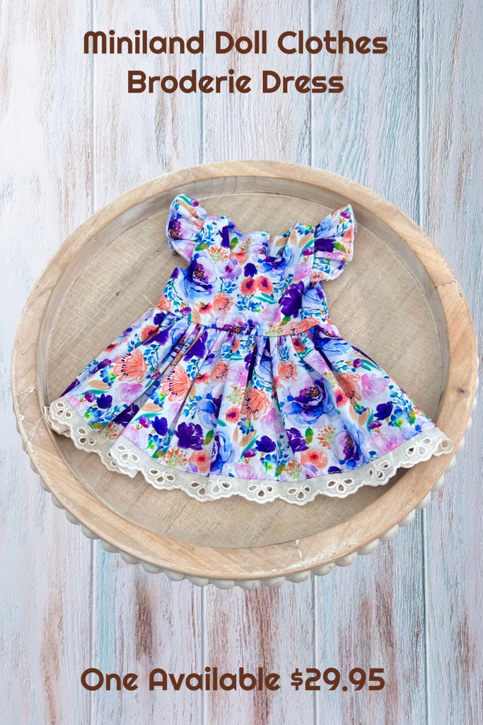 For Bess ~ Miniland Doll Dress