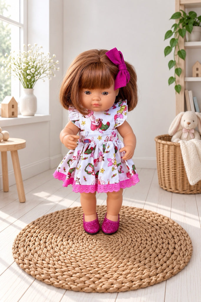 For Donna | Dolly Piglet’s Christmas Dress + Free Accessories