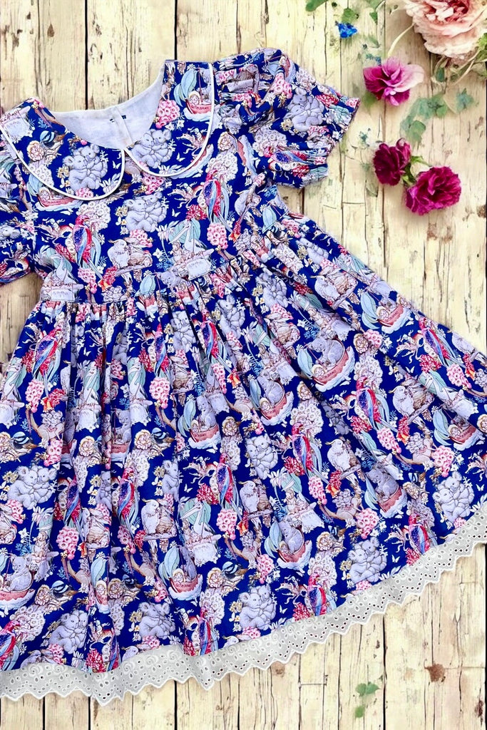 Rose Bay Anglaise 
Australiana
By May Gibbs
OOAK ~ Sz 10