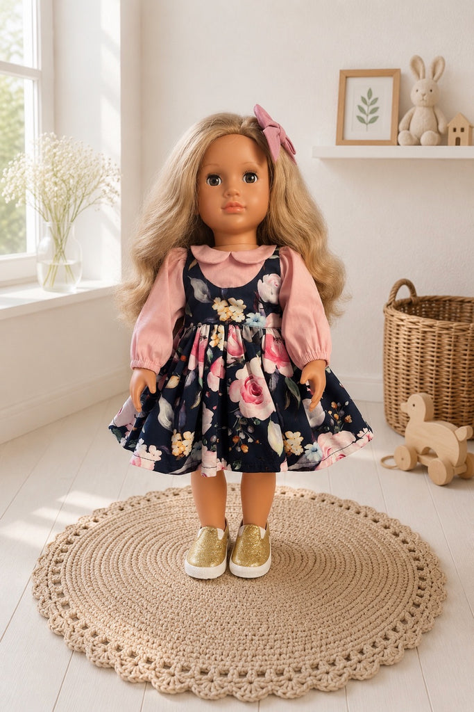 For Bess | Dolly Bayview Dress + Free Accessories  For Our Gen Dolls