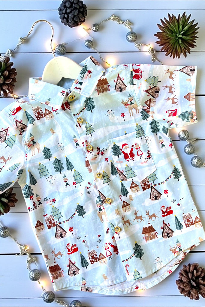🎄Christmas🎄
Button Shirt
‘Fun in the North Pole’ ~ Sz 8