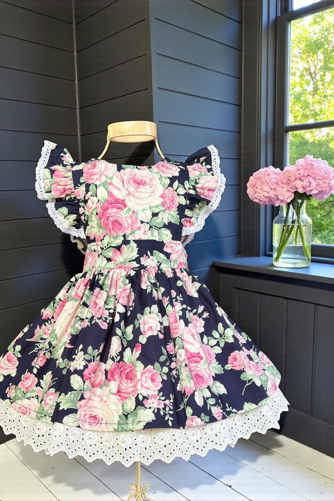 Charlotte Emma Dress
‘Midnight Rosalie’
OOAK ~ Sz 3