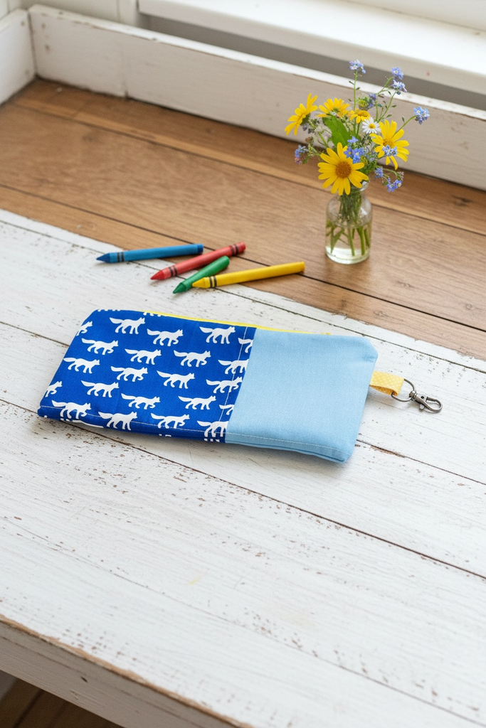 Pencil Case | White Wolf