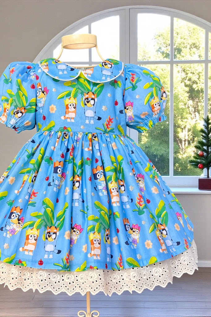 Bluey’s Aussie Christmas | Rose Bay Dress ~ Sz 6