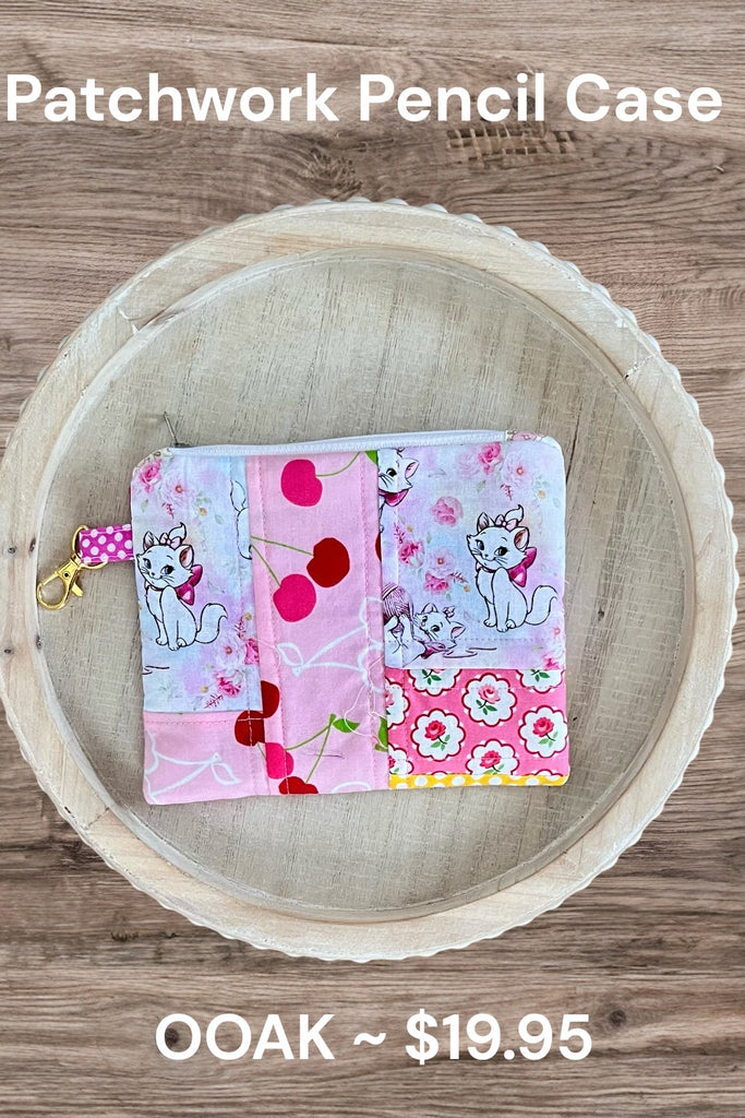 For Anne-Marie | Patchwork Pencil Case