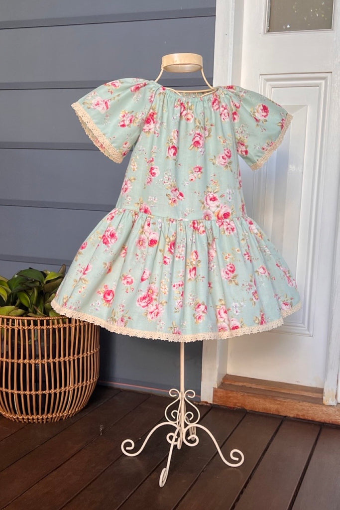 Vintage Seaside Dress | Made with OOP Lecien Fabric ~ Sz 3