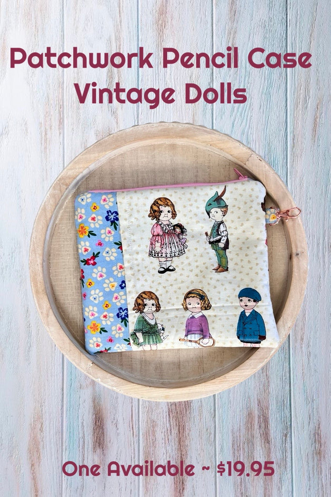 For Vanessa Jensen | Patchwork Pencil Case