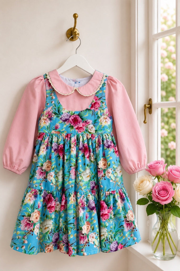 Bayview Dress
‘Bluebell Garden'
OOAK ~ Sz 4