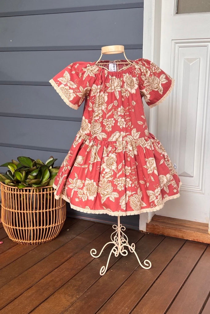 Vintage Seaside Dress Sz 4 | Ophelia