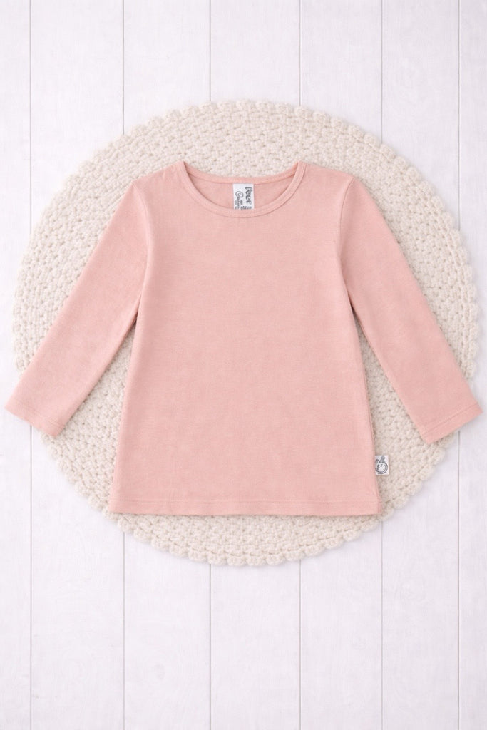 For Bess ~ Sz 10 | New 2026 Collection |  Long Sleeve Unisex Tee | Dusty Pink