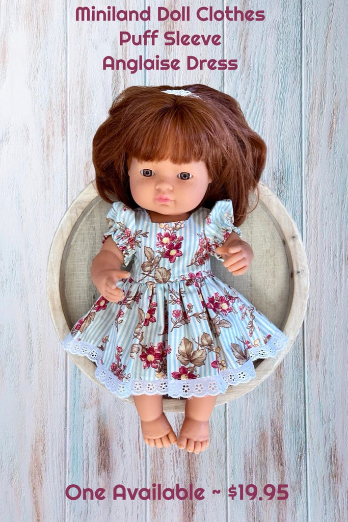 For Bess ~ Miniland Doll Dress