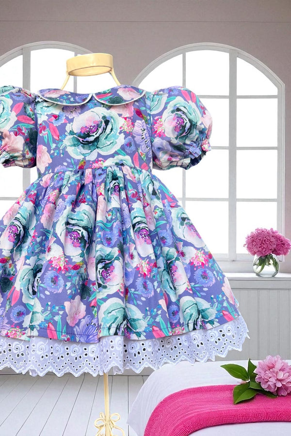 Rose Bay Anglaise Dress
‘Lavender Twilight Blooms’ ~ Sz 10