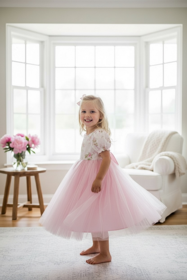 For Camilla ~ Sz 8 | Princess Tulle Dress 'Lady Rosemount'
