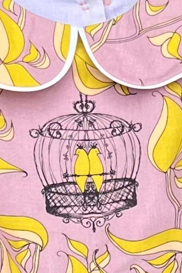 Rose Bay Anglaise Dress
‘Lilac Birdcage’ 
From the Feather Flock Collection 
By Tina Givens
For Free Spirit
OOP & Rare (2014) ~ Sz 8 & 10