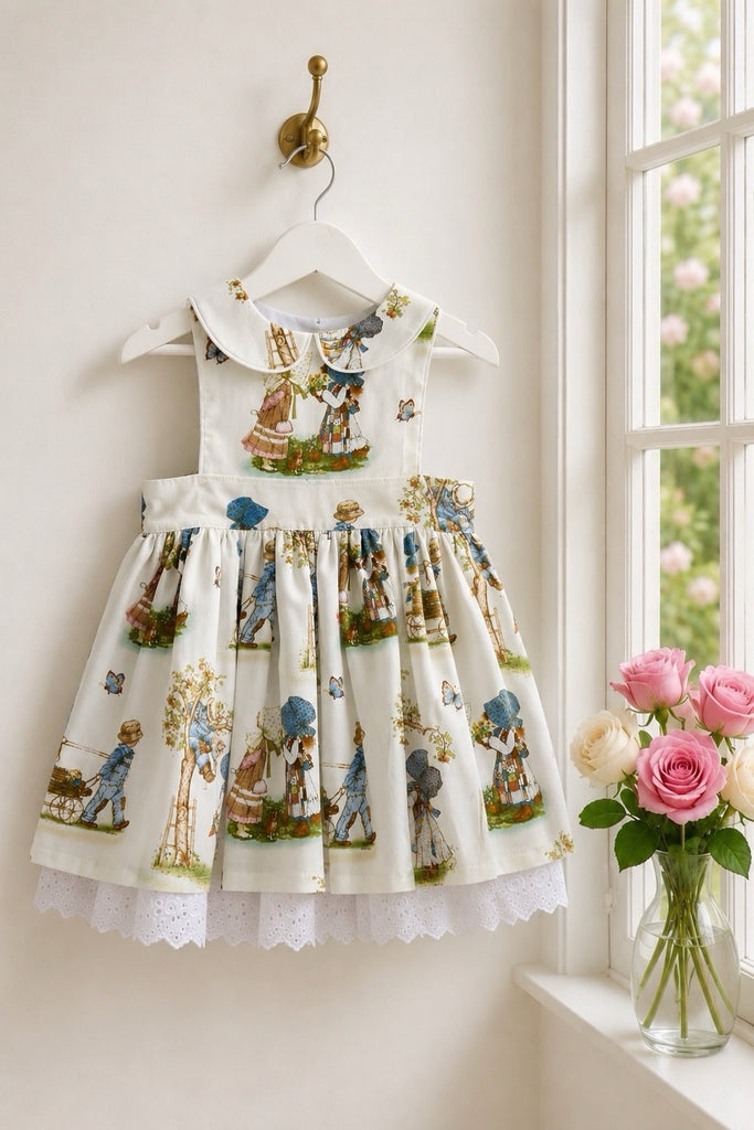 For Carolina | Monaco Dress
‘Holly Hobbie’
Rare Vintage Collectible Fabric
OOAK ~ Size 4