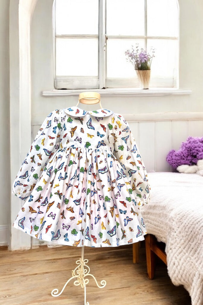Rose Bay Dress ~ ‘Bright Butterflies’

From the Botanical Garden Collection by Aimee Stewart for Michael Miller