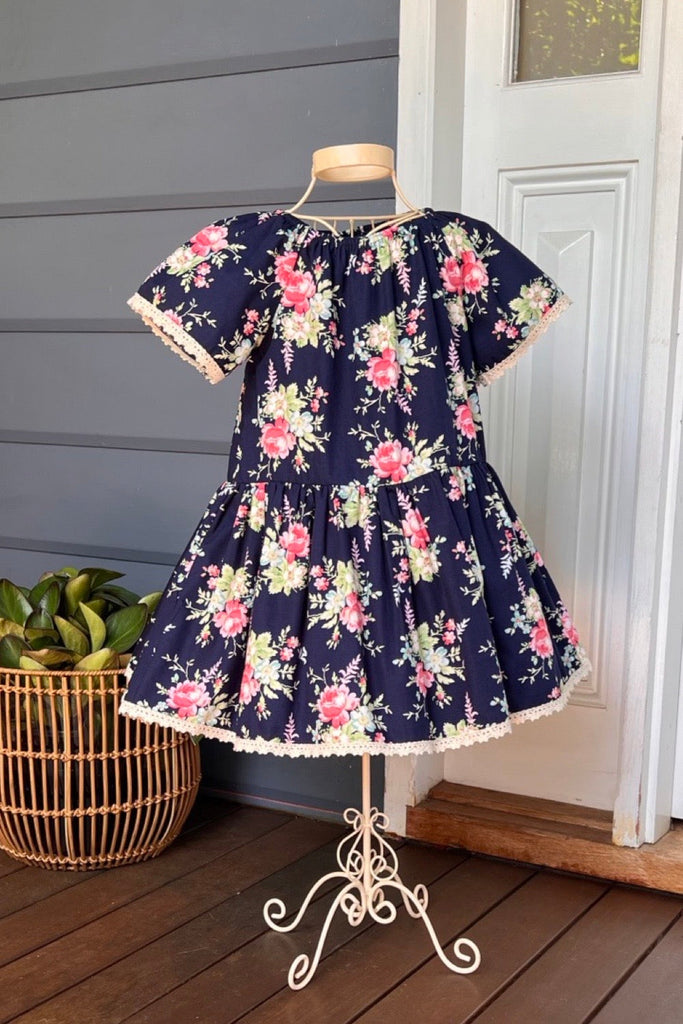 For Sarah | Vintage Seaside Dress ~ Phoebe ~ Sz 14