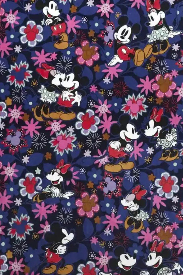 For Dee Atkins | Avalon Dress
‘Mickey & Minnie Sweet Floral Blue'
Disney Collaboration With Vera Bradley | OOP ~ Collectors Item ~ Sz 3