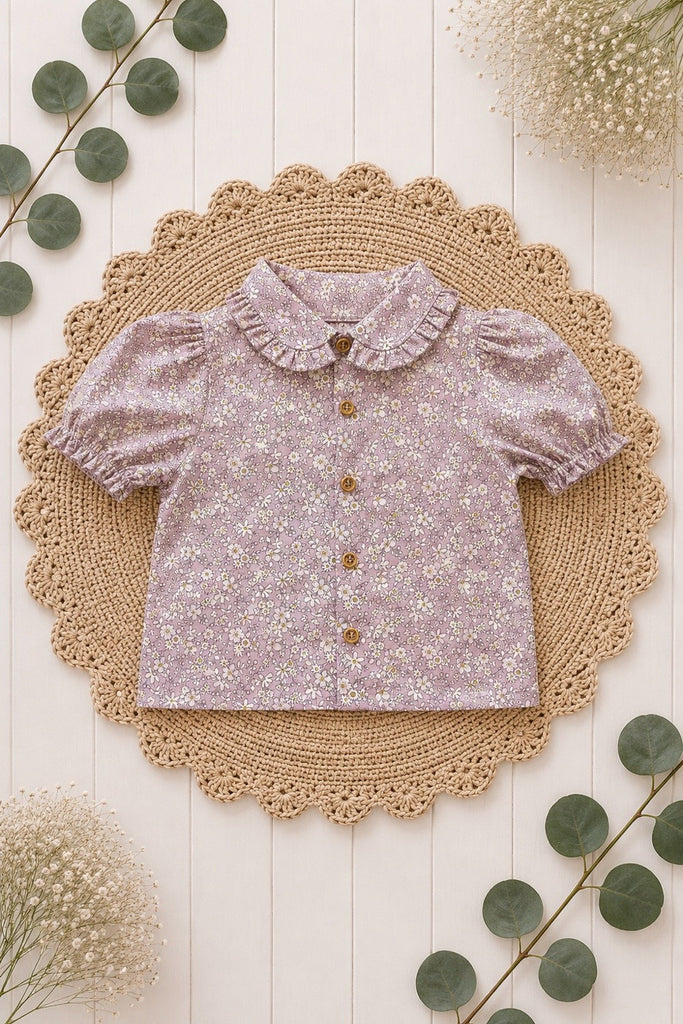 For Dee ~ Sz 3 | Cambridge Blouse | Made with 
'Maddsie Silhouette' Fabric from the Deco Dance Collection by Liberty of London

Genuine Liberty of London Lasenby Cotton (Copy)